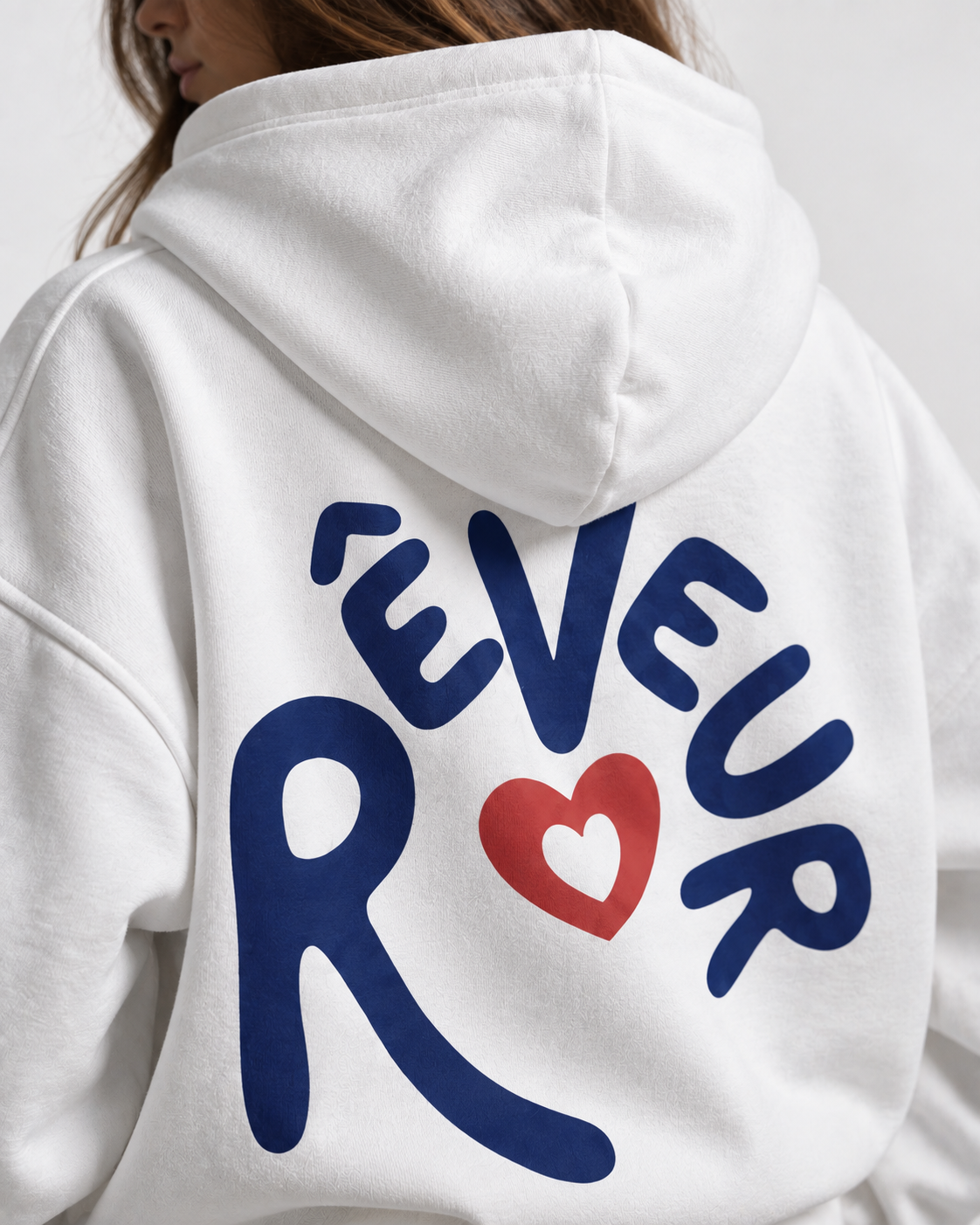 "Rêveur heart" hoodie