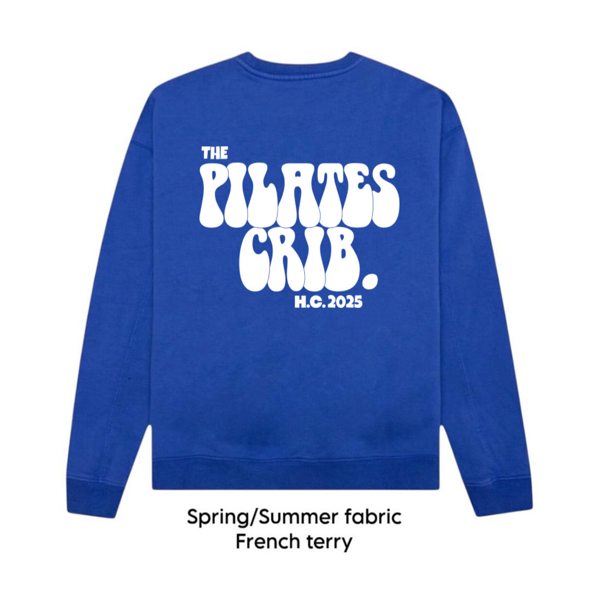 "Pilates" sweatshirt crew-neck