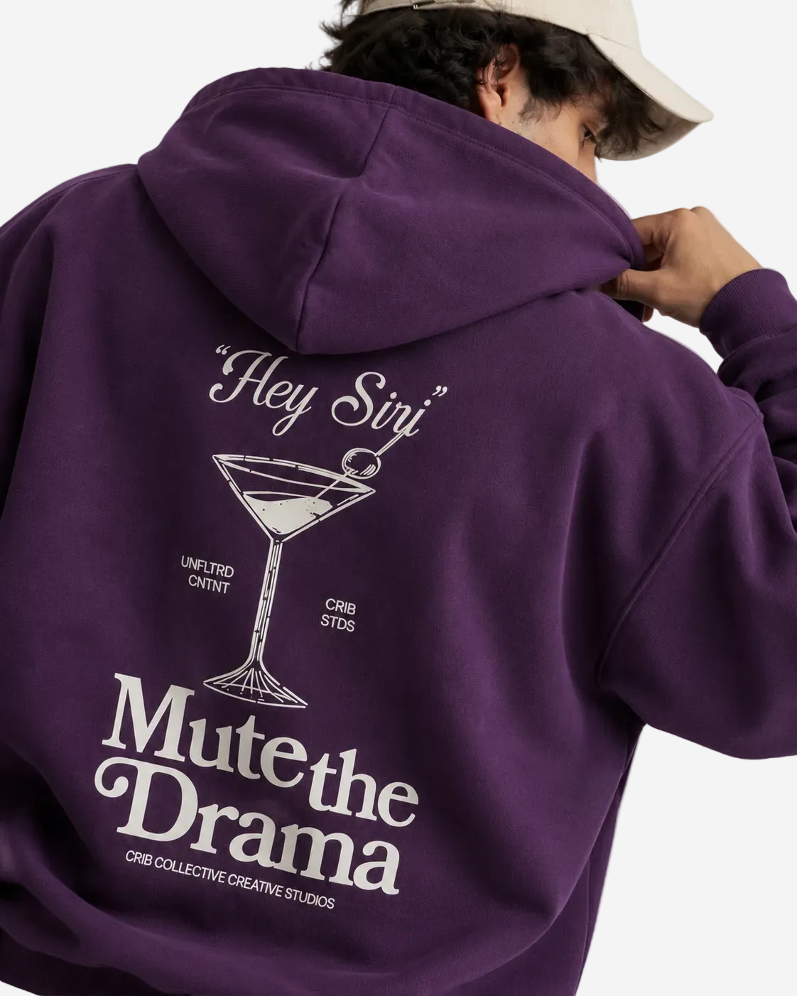 "Mute the drama" hoodie