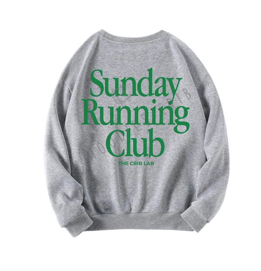 "Running Club" sweatshirt