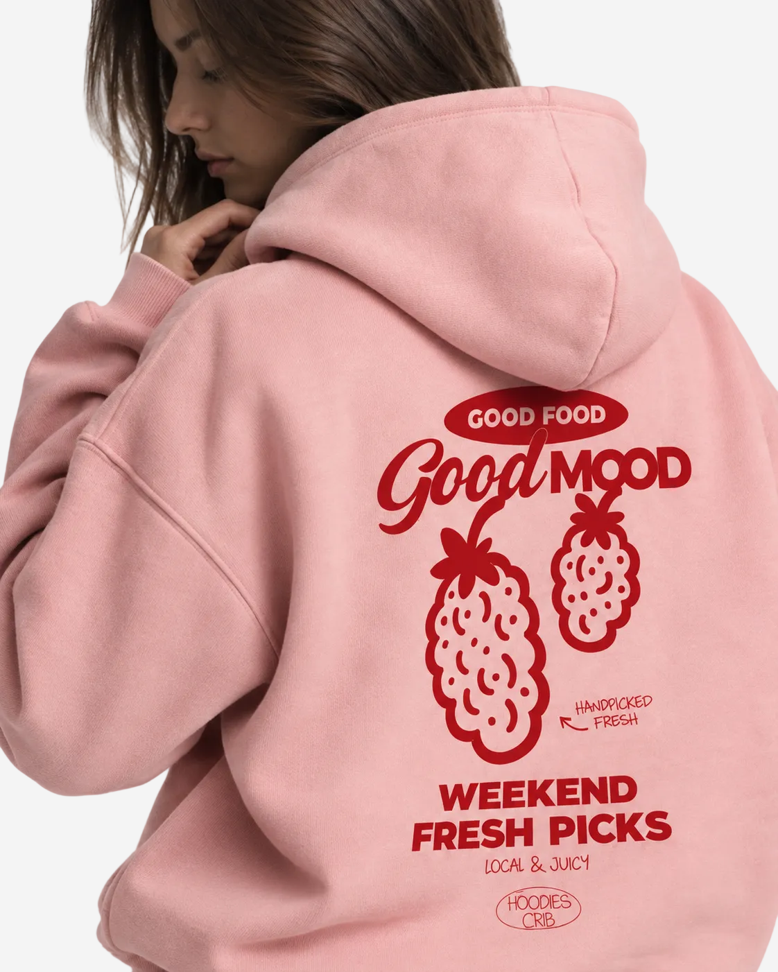 "Good food Good mood" hoodie