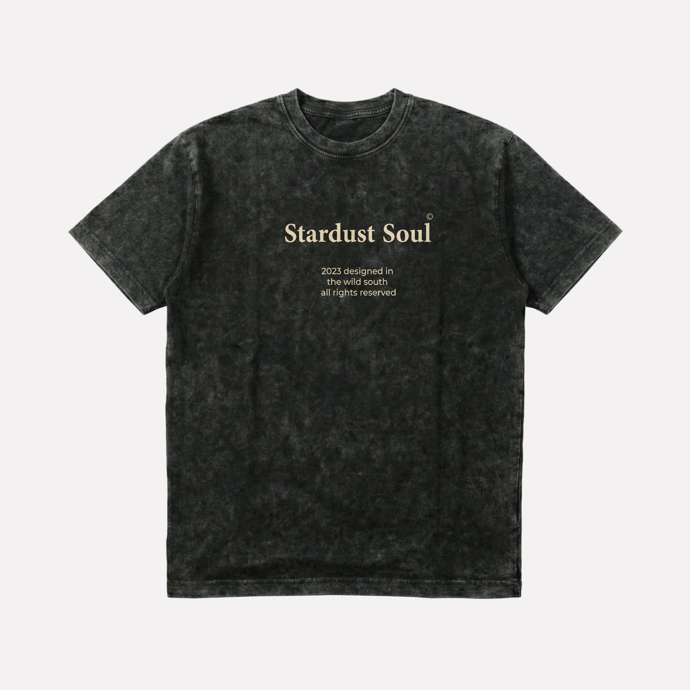 "Stardust Soul" Acid Washed t-shirt