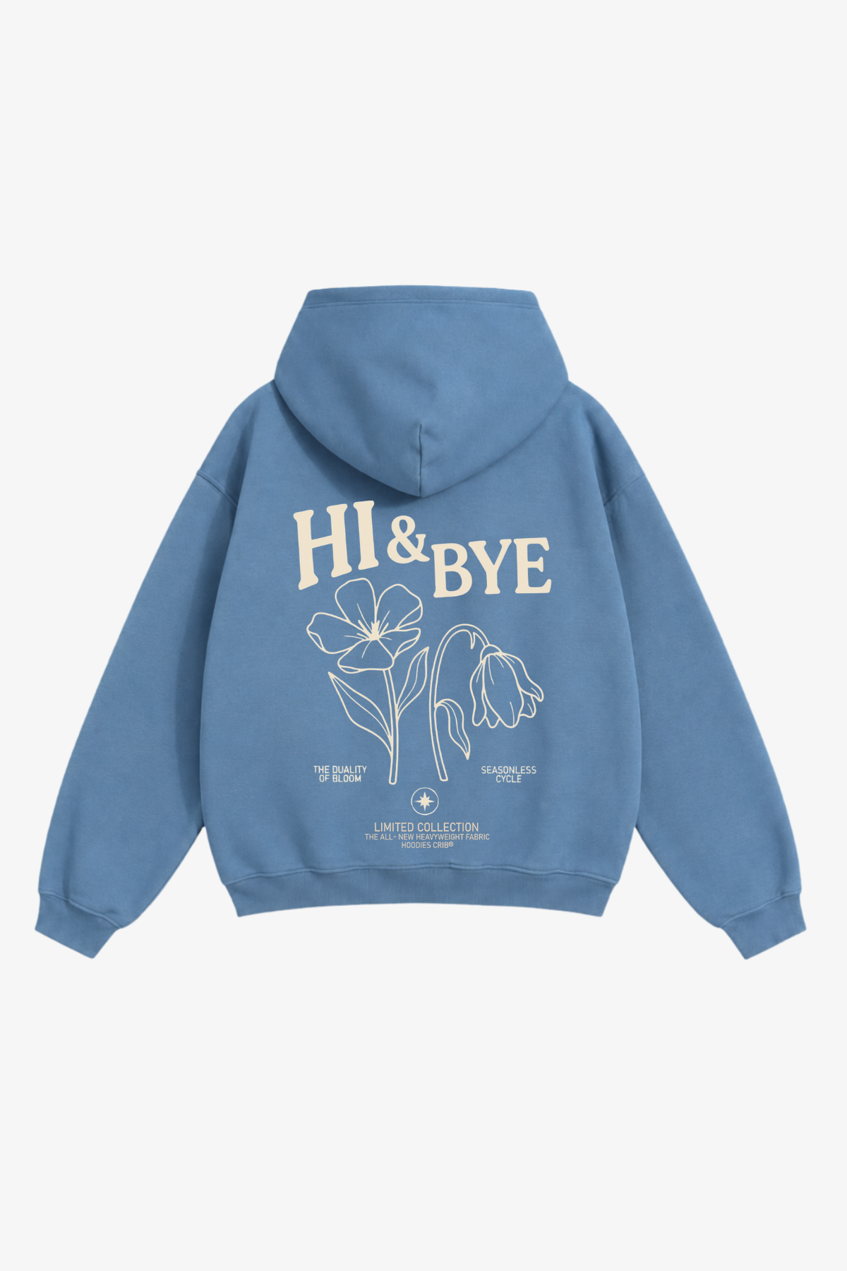 "Hi & bye" hoodie