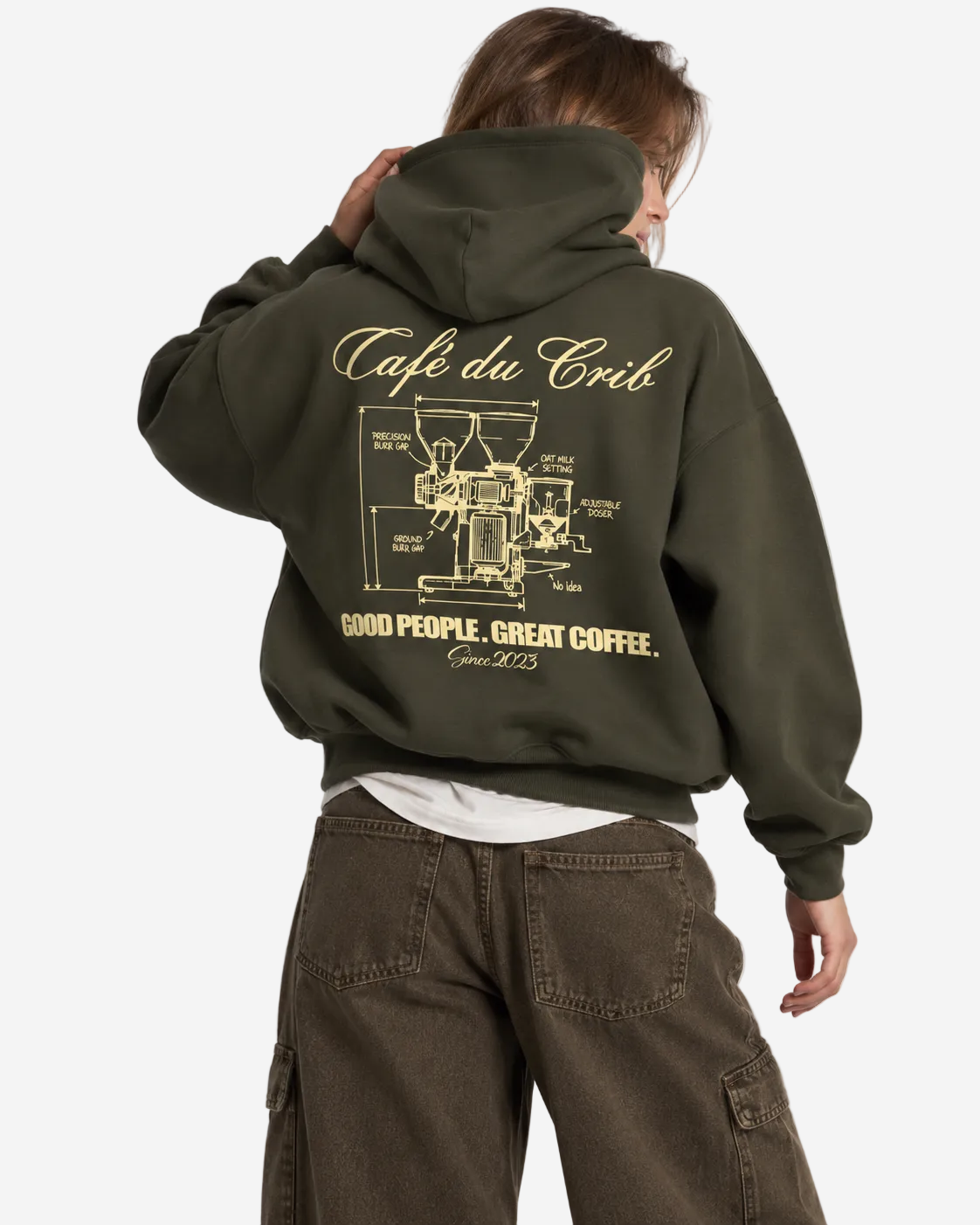 "Café du Crib" hoodie