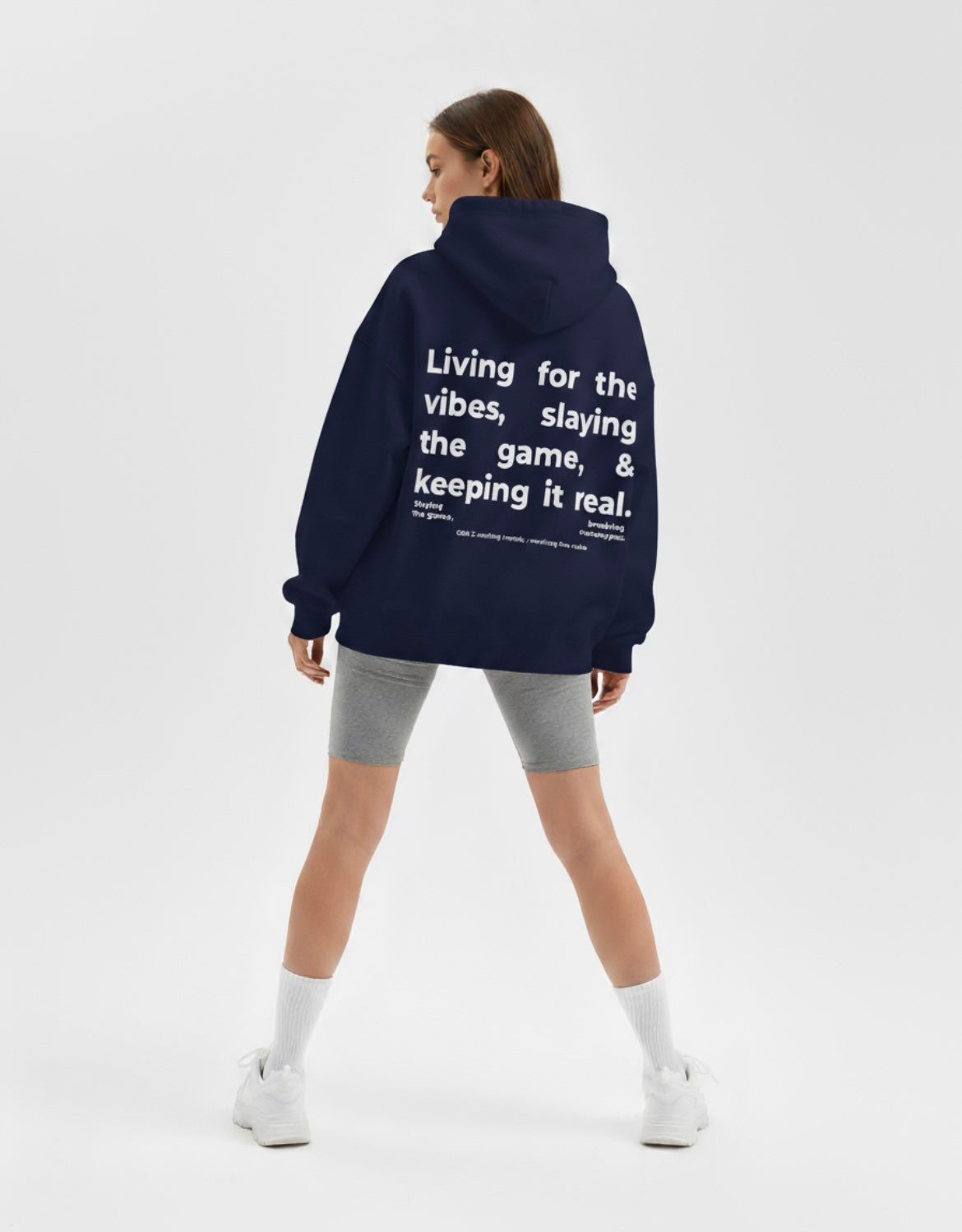 "Living for the vibes" hoodie