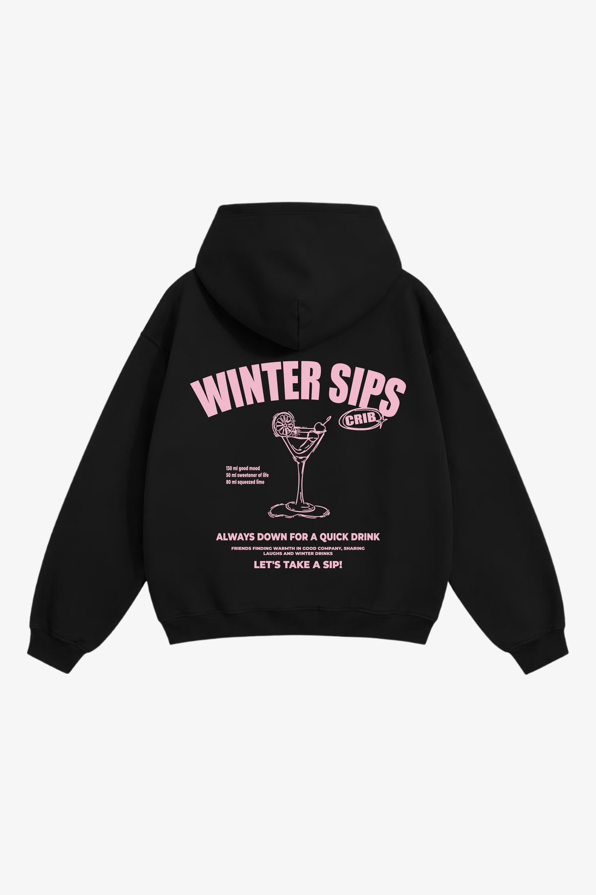 "Winter sips" hoodie
