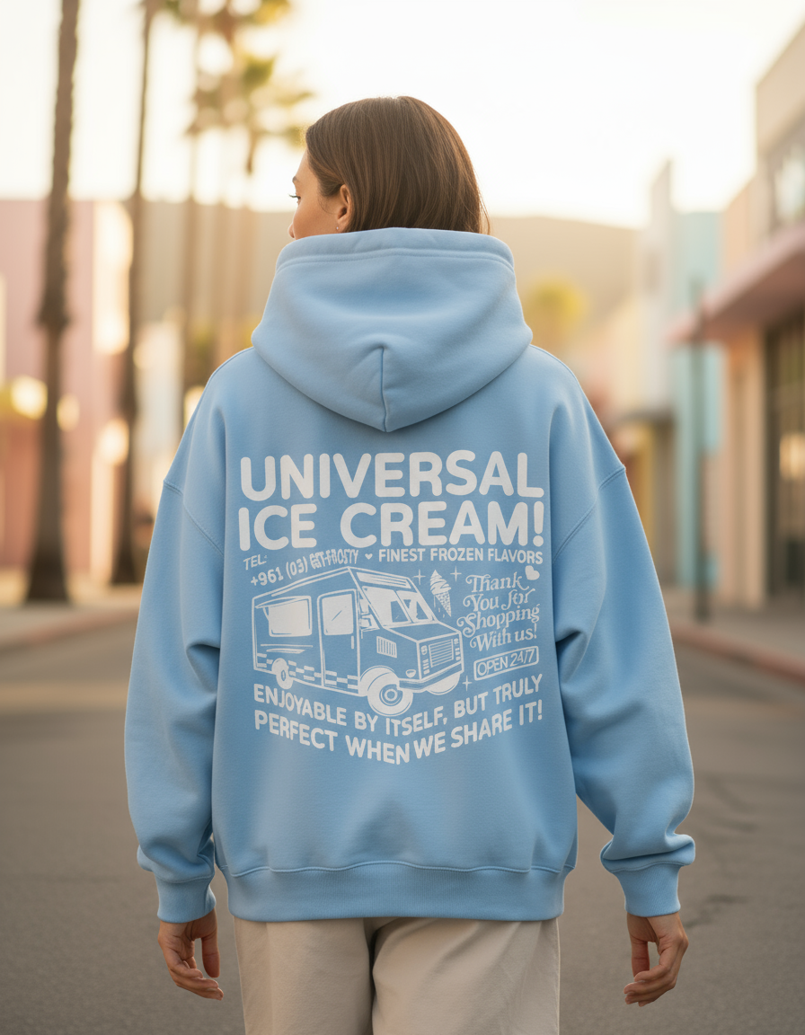 "Universal Ice Cream" hoodie