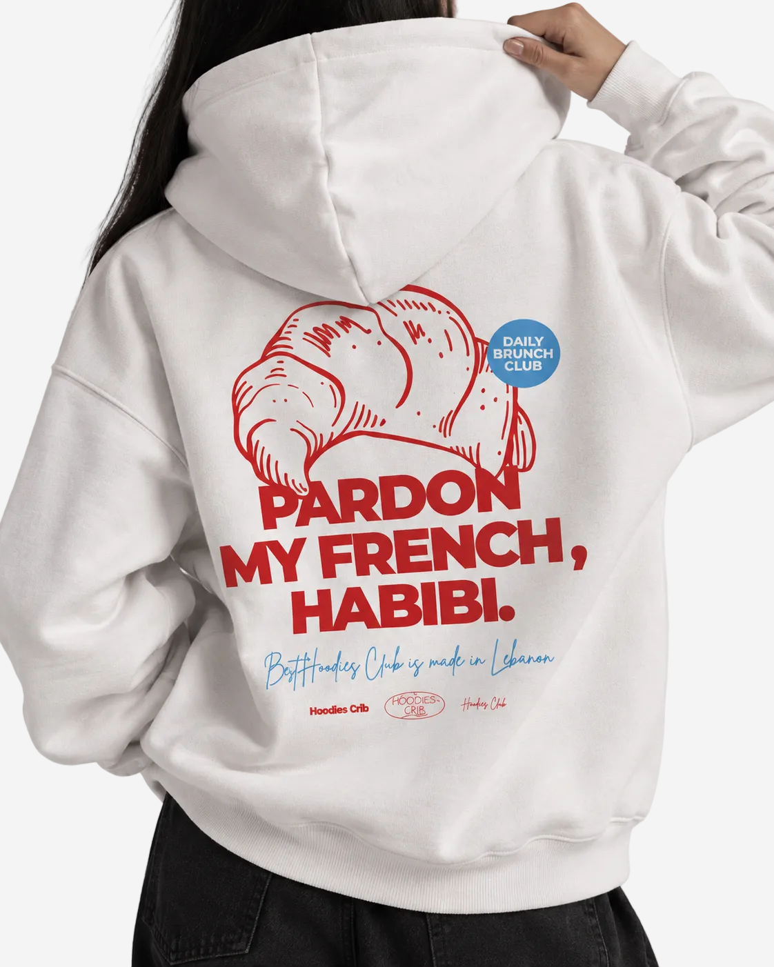 "Pardon my french" hoodie