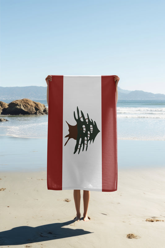 "Lebanese SeaWater Beach Towel"