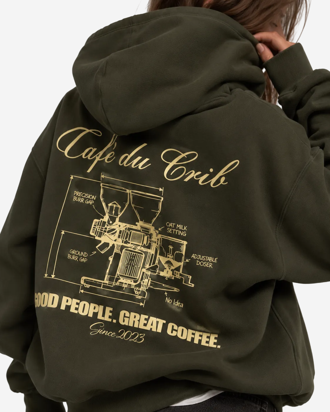 "Café du Crib" hoodie