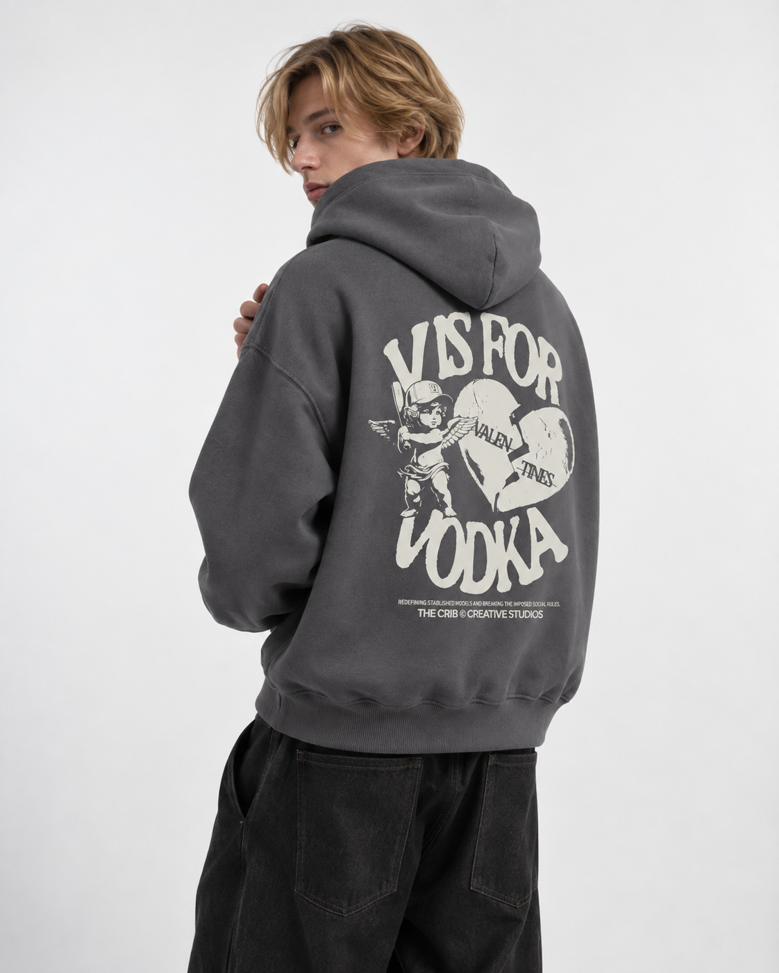 "V for Vodka" hoodie