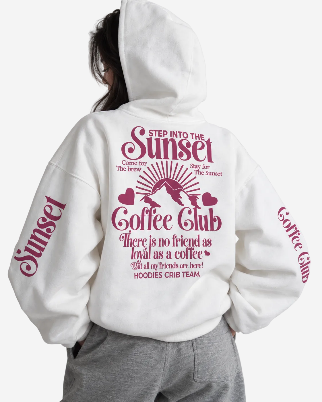 "Sunset Coffee Club" hoodie