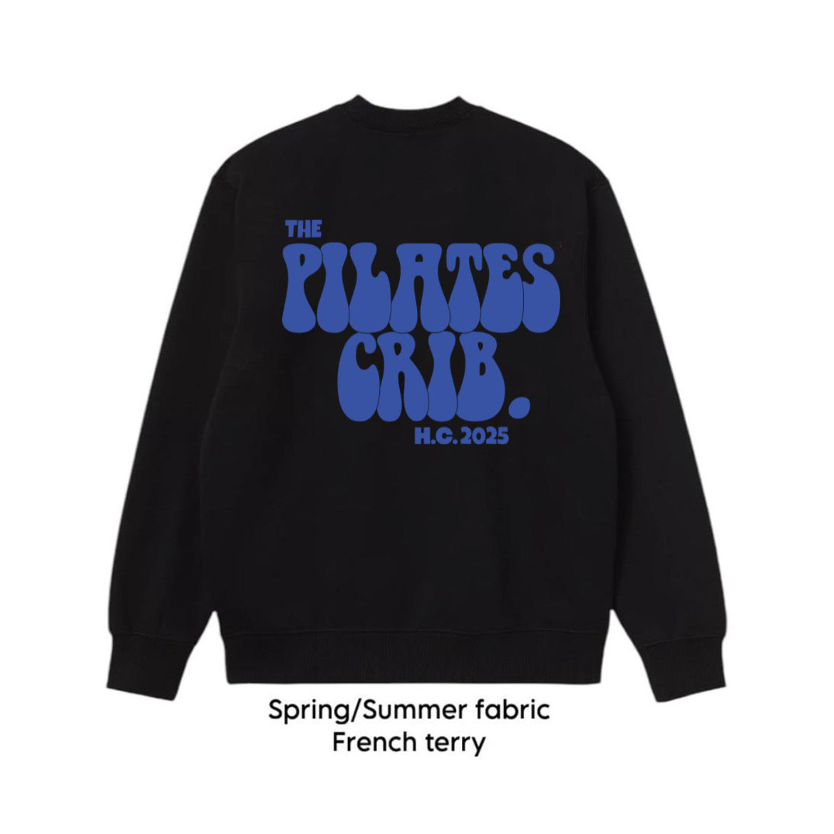 "Pilates" sweatshirt crew-neck