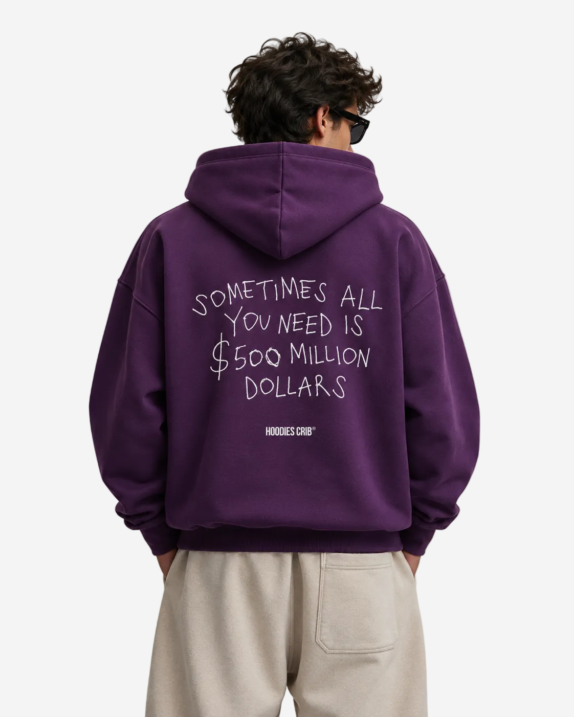 "500M Dollars" hoodie