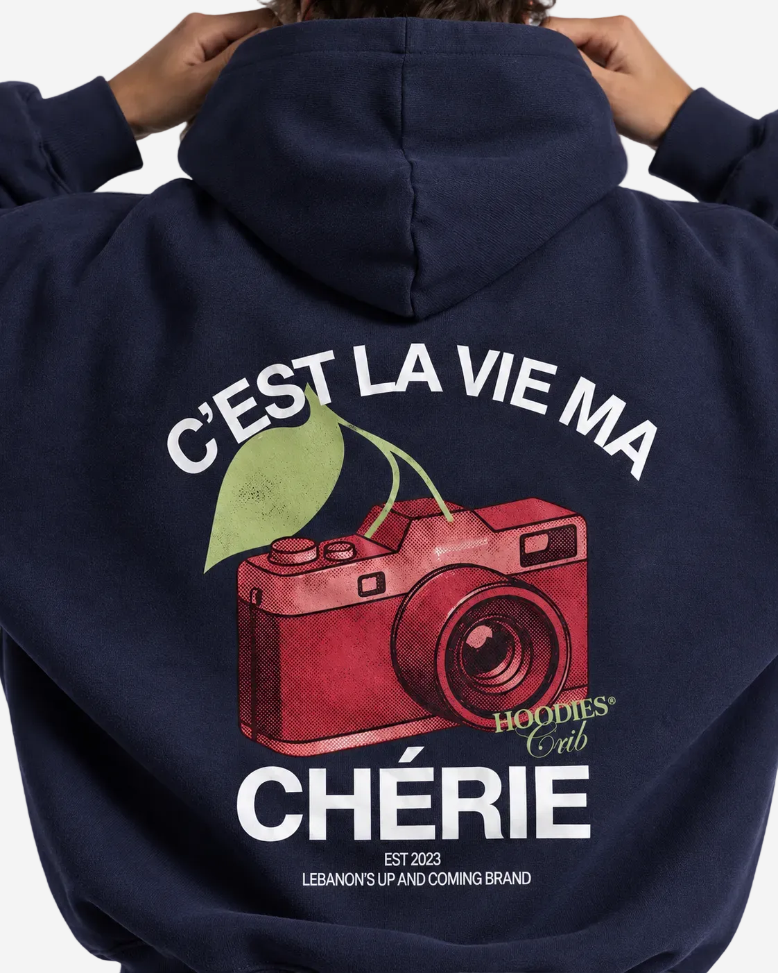 "C'est la vie chérie v2" hoodie