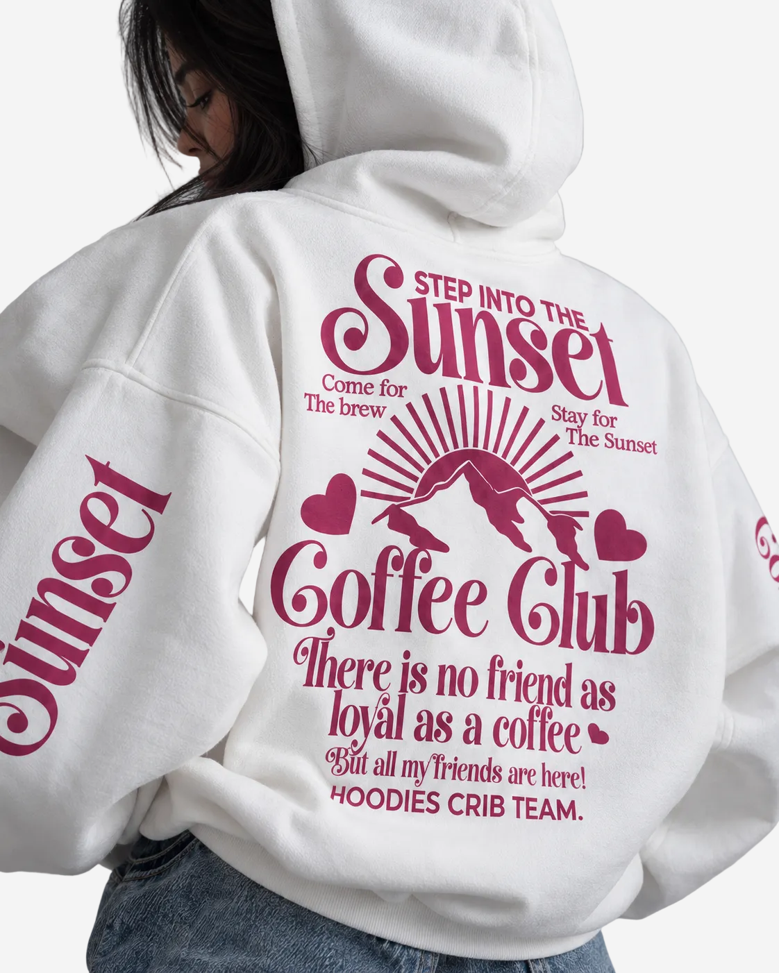 "Sunset Coffee Club" hoodie