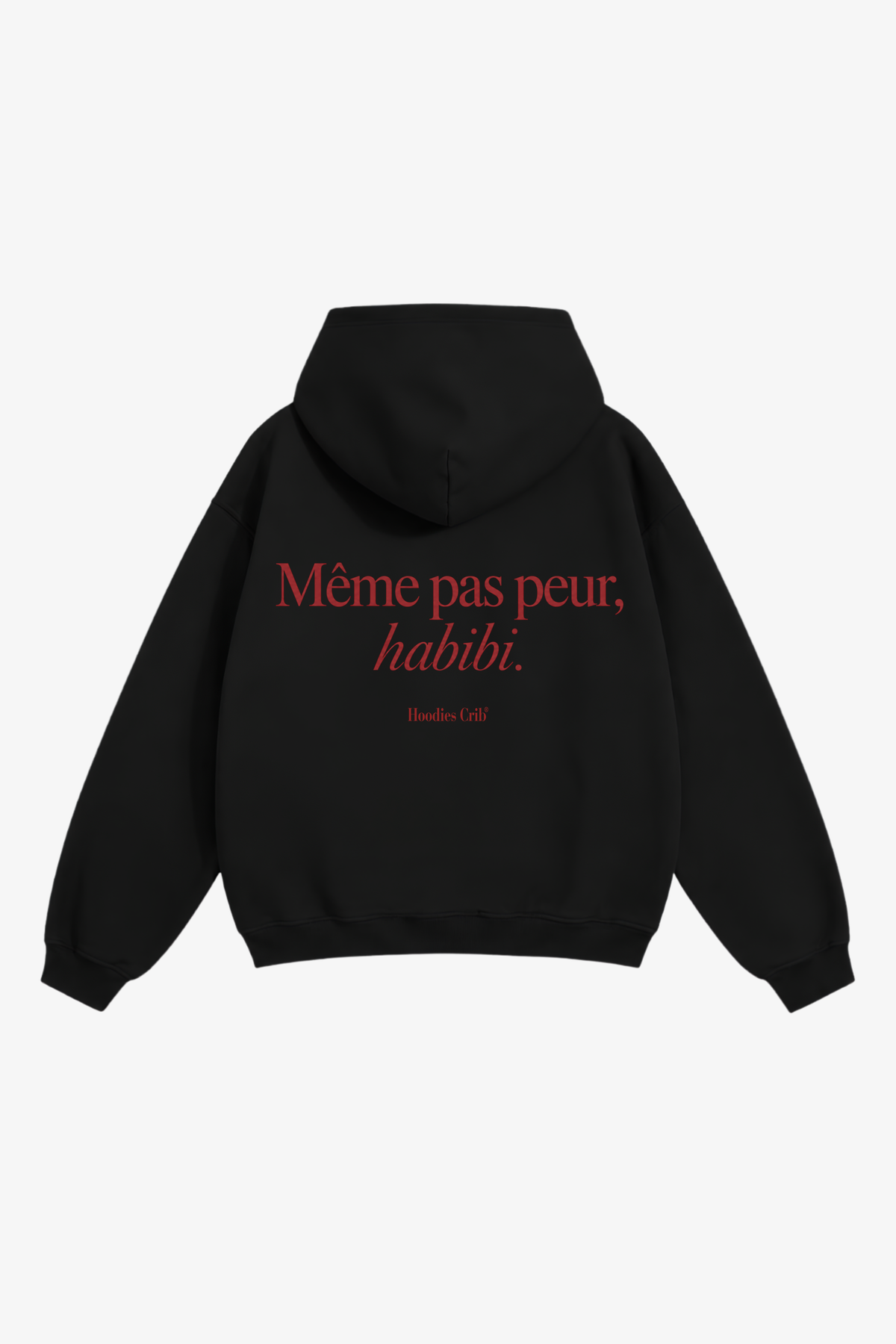 "Même pas peur" hoodie