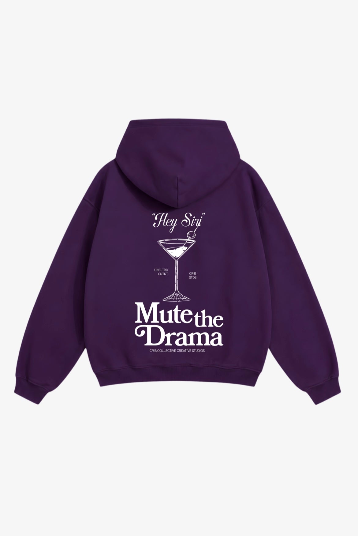 "Mute the drama" hoodie