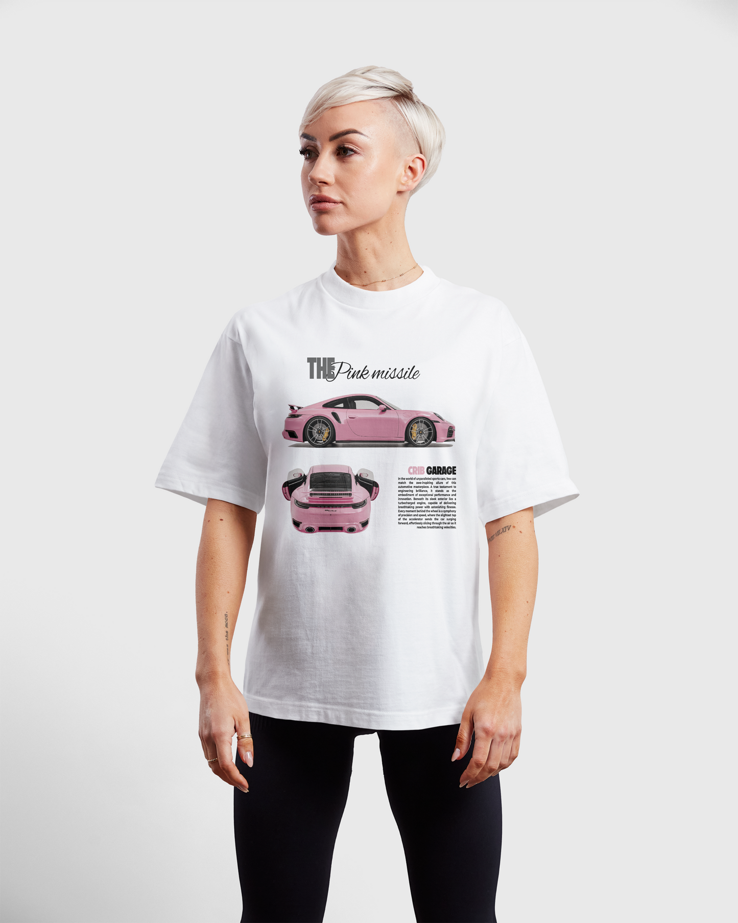 "Pink Missile" t-shirt