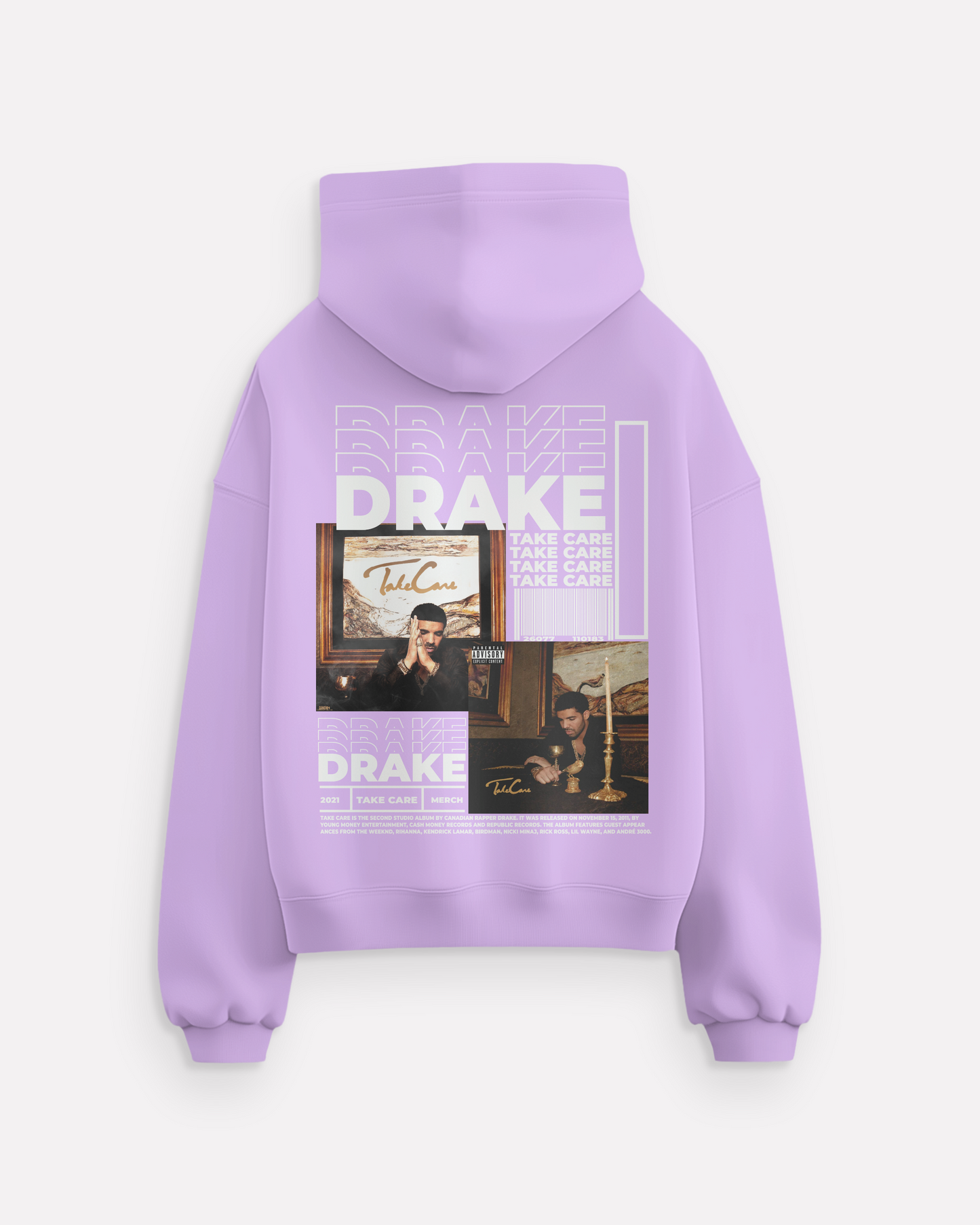 "Drake Take Care" hoodie