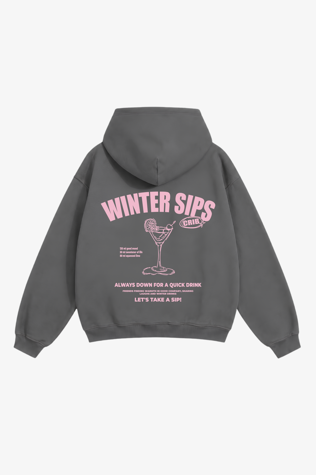 "Winter sips" hoodie