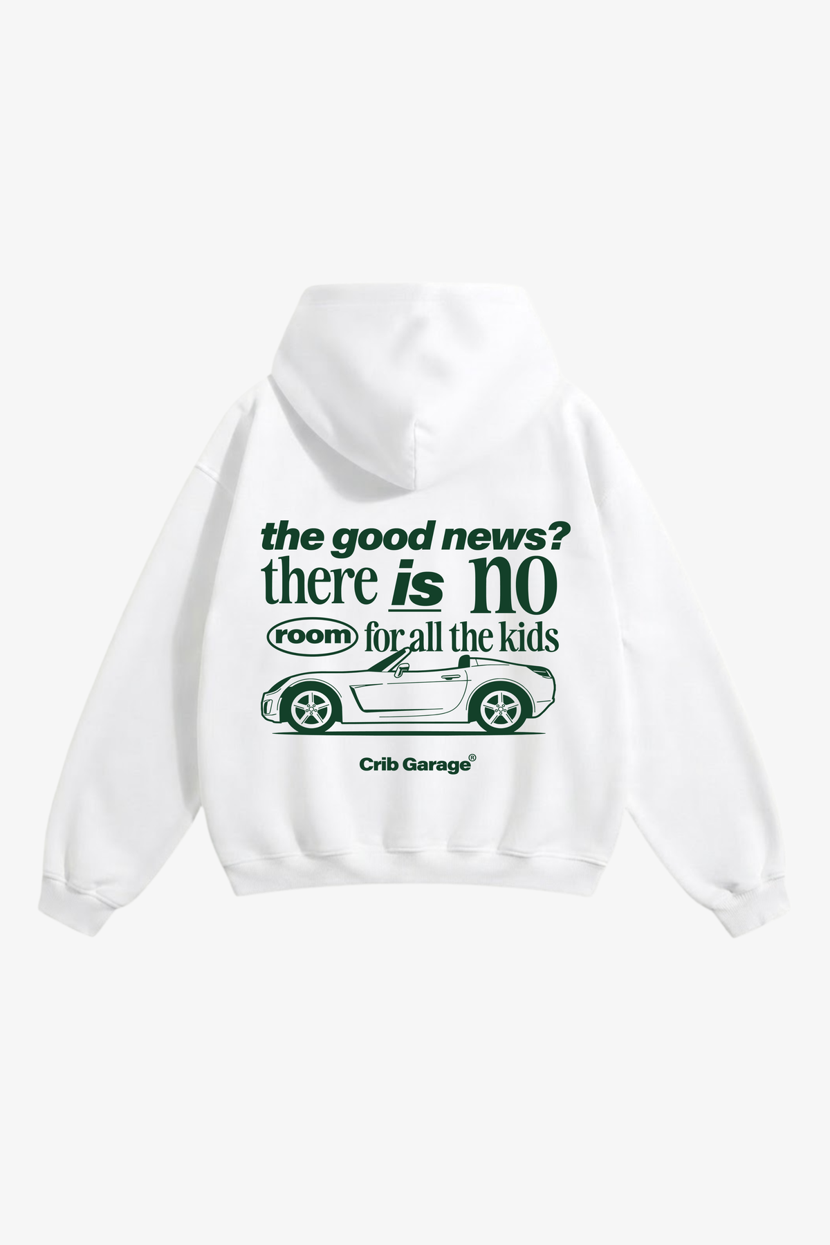 "No kids" hoodie