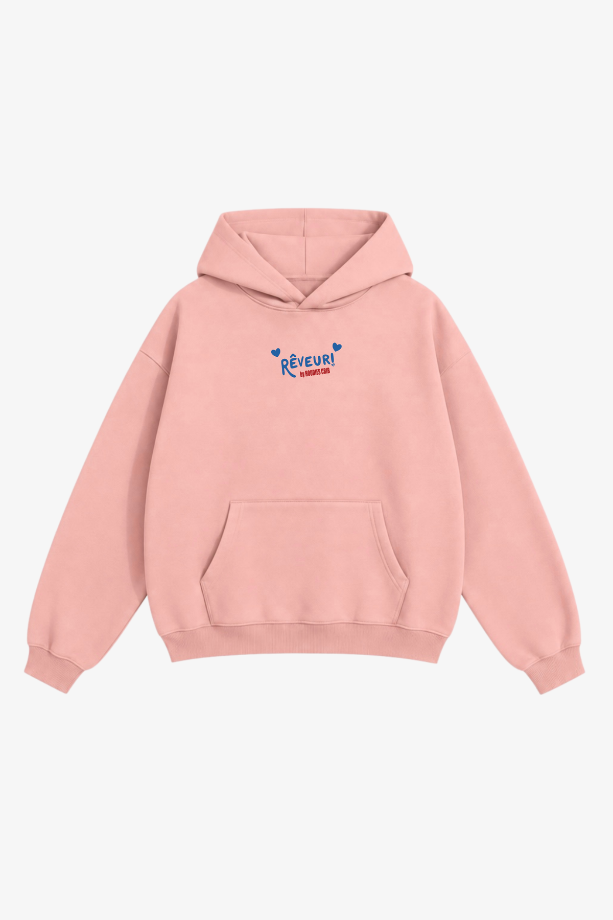 "Rêveur red lined" hoodie