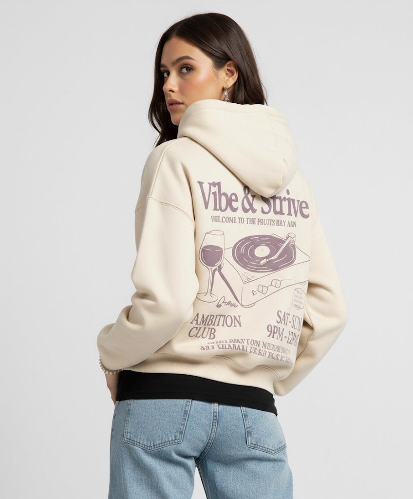 "Vibe & Strive" hoodie