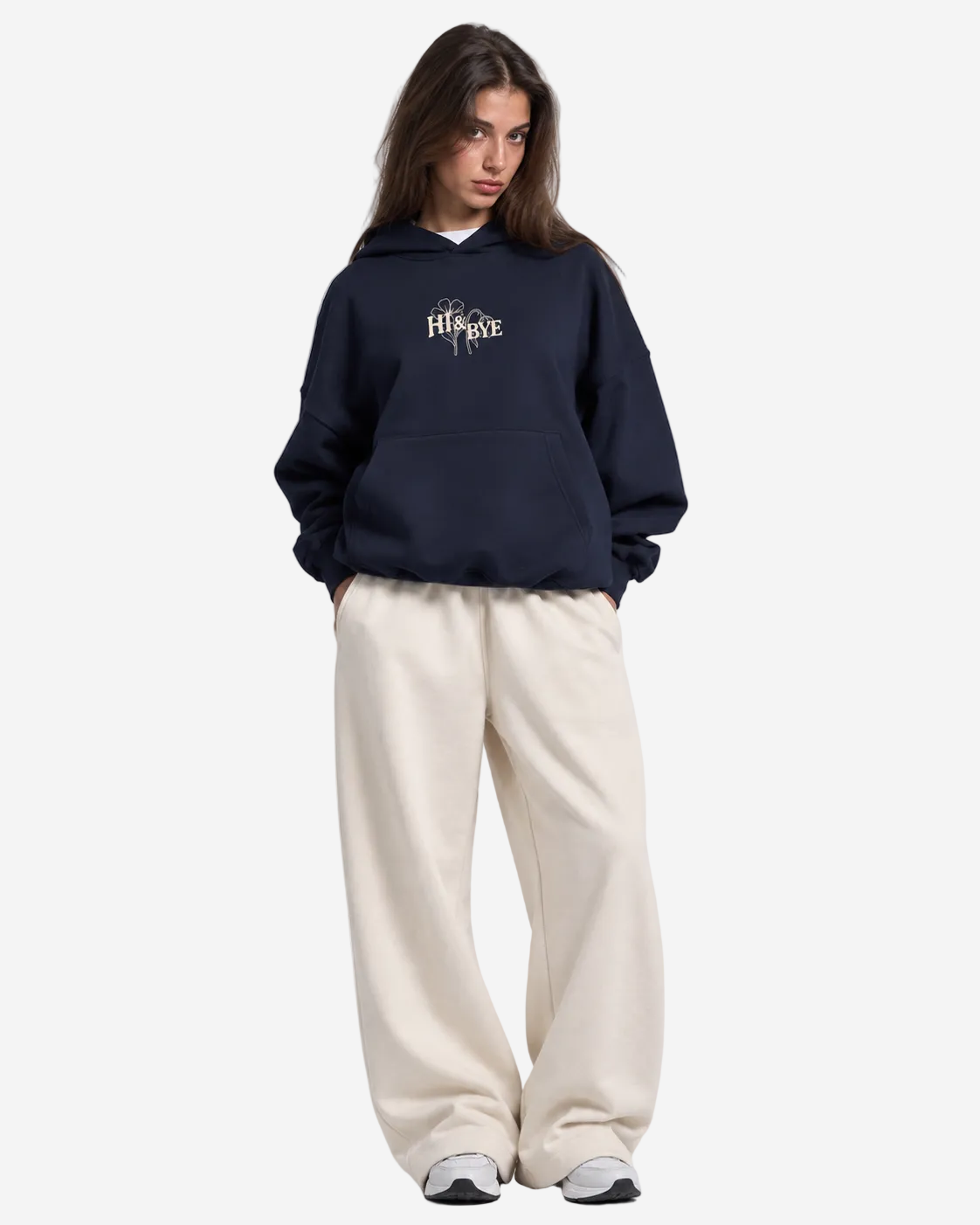"Hi & bye" hoodie