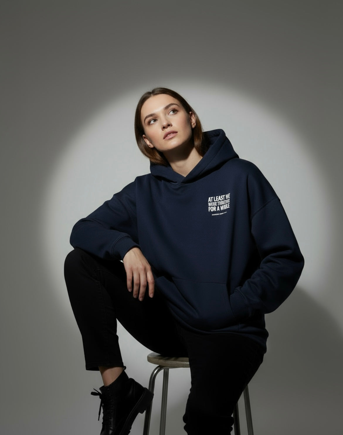 "At least we were..." hoodie