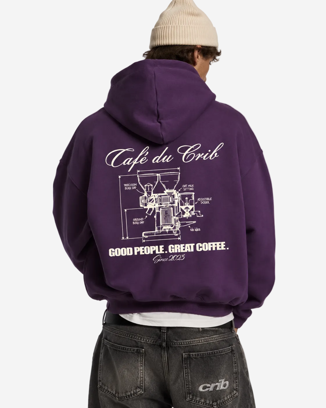 "Café du Crib" hoodie