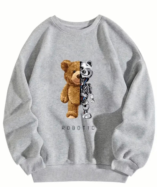 "Robotic Bear" sweatshirt (2 colors)