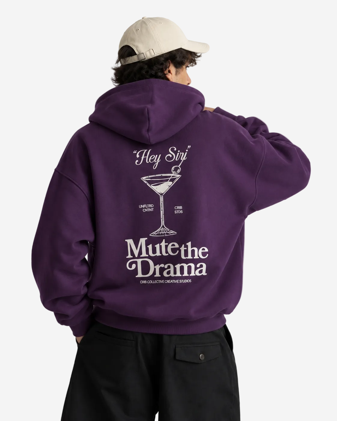 "Mute the drama" hoodie