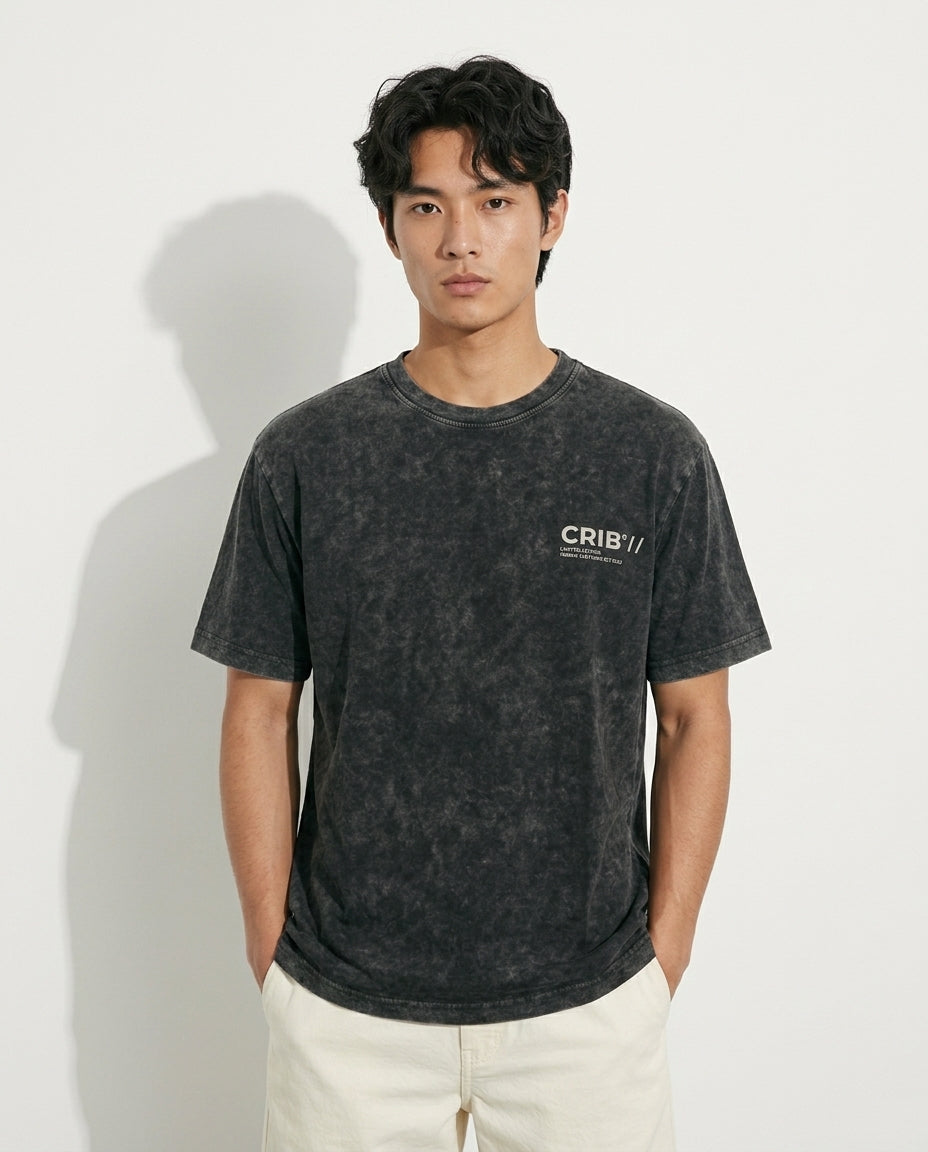"Billiard Club" Acid Washed t-shirt