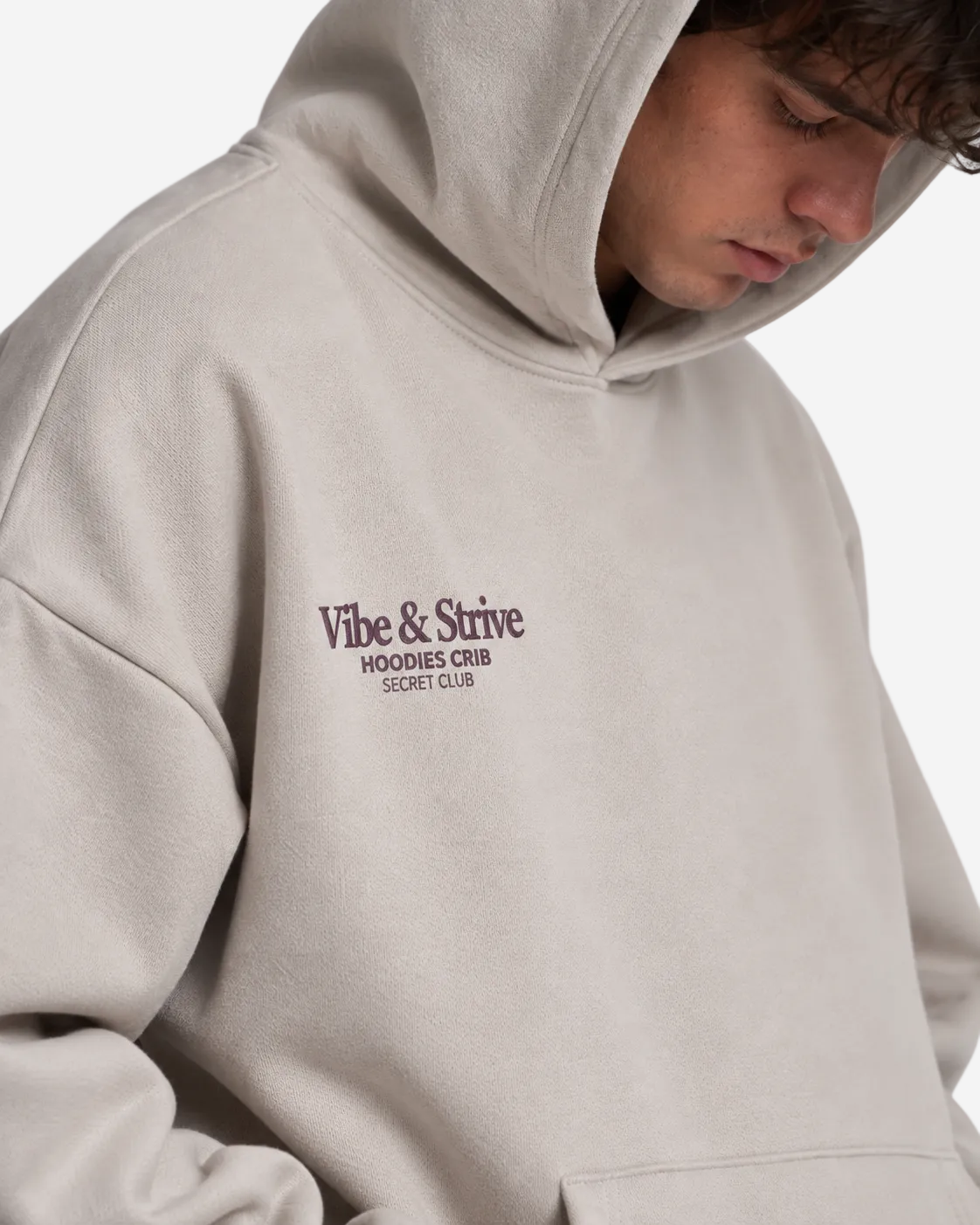 "Vibe & strive" hoodie