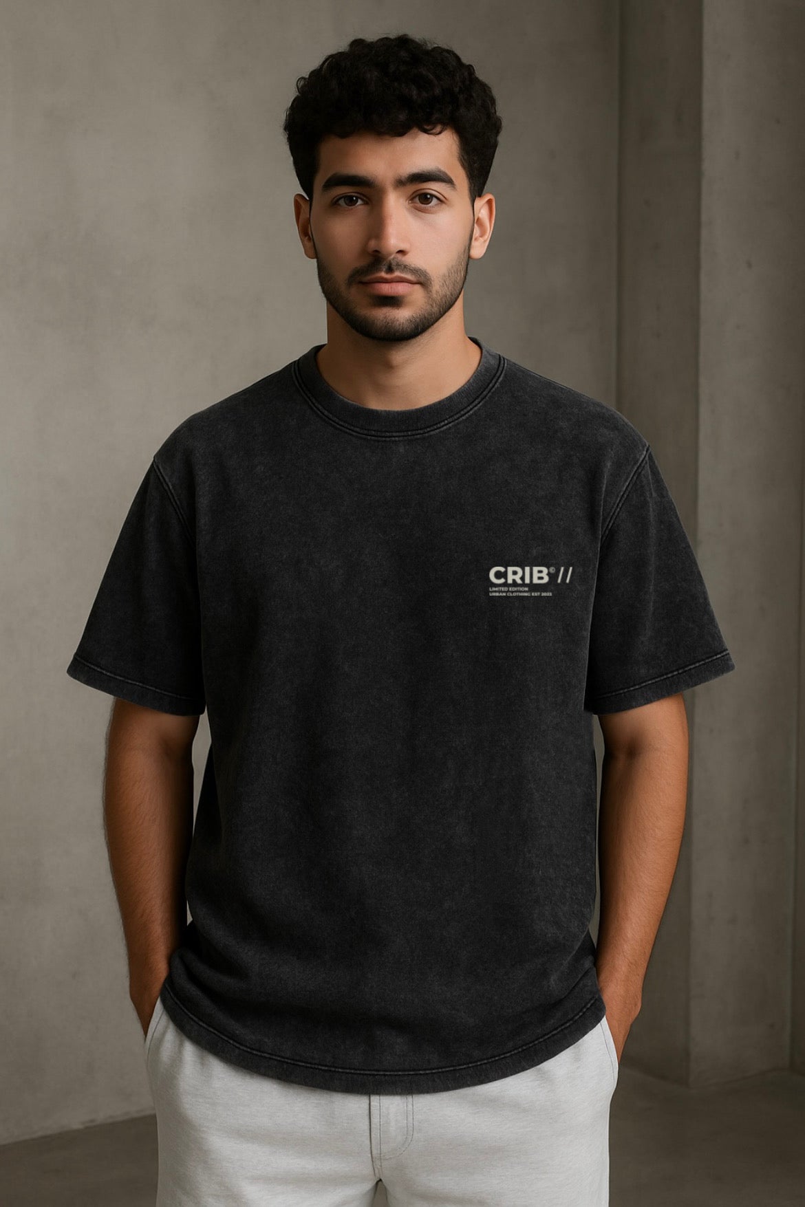 "Love Is Killing You" Acid Washed Oversized t-shirt