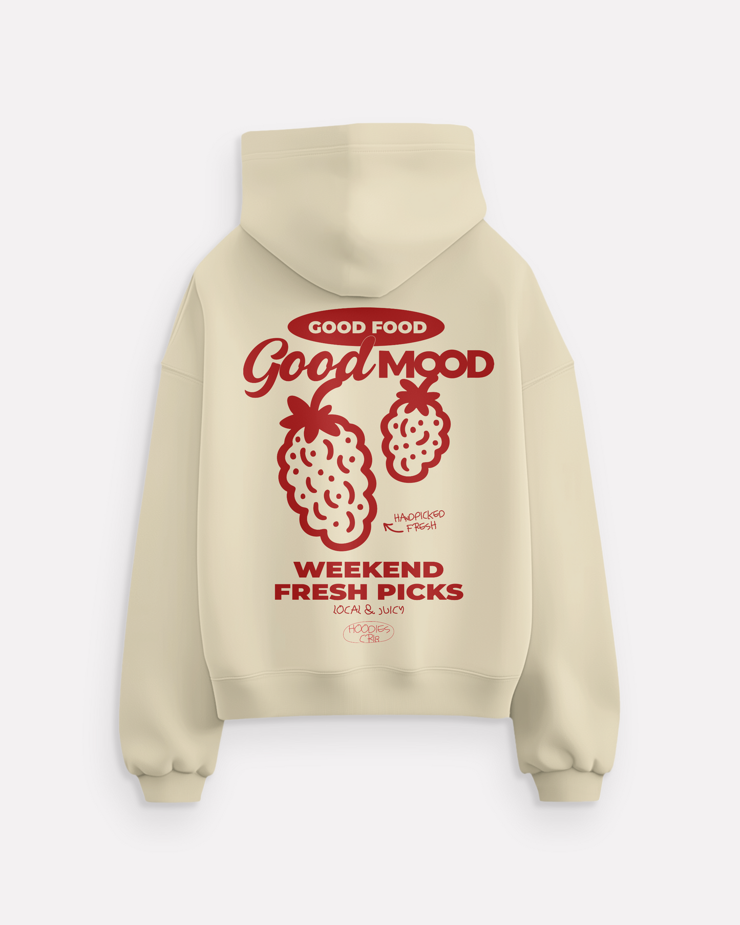 "Good food good mood" hoodie