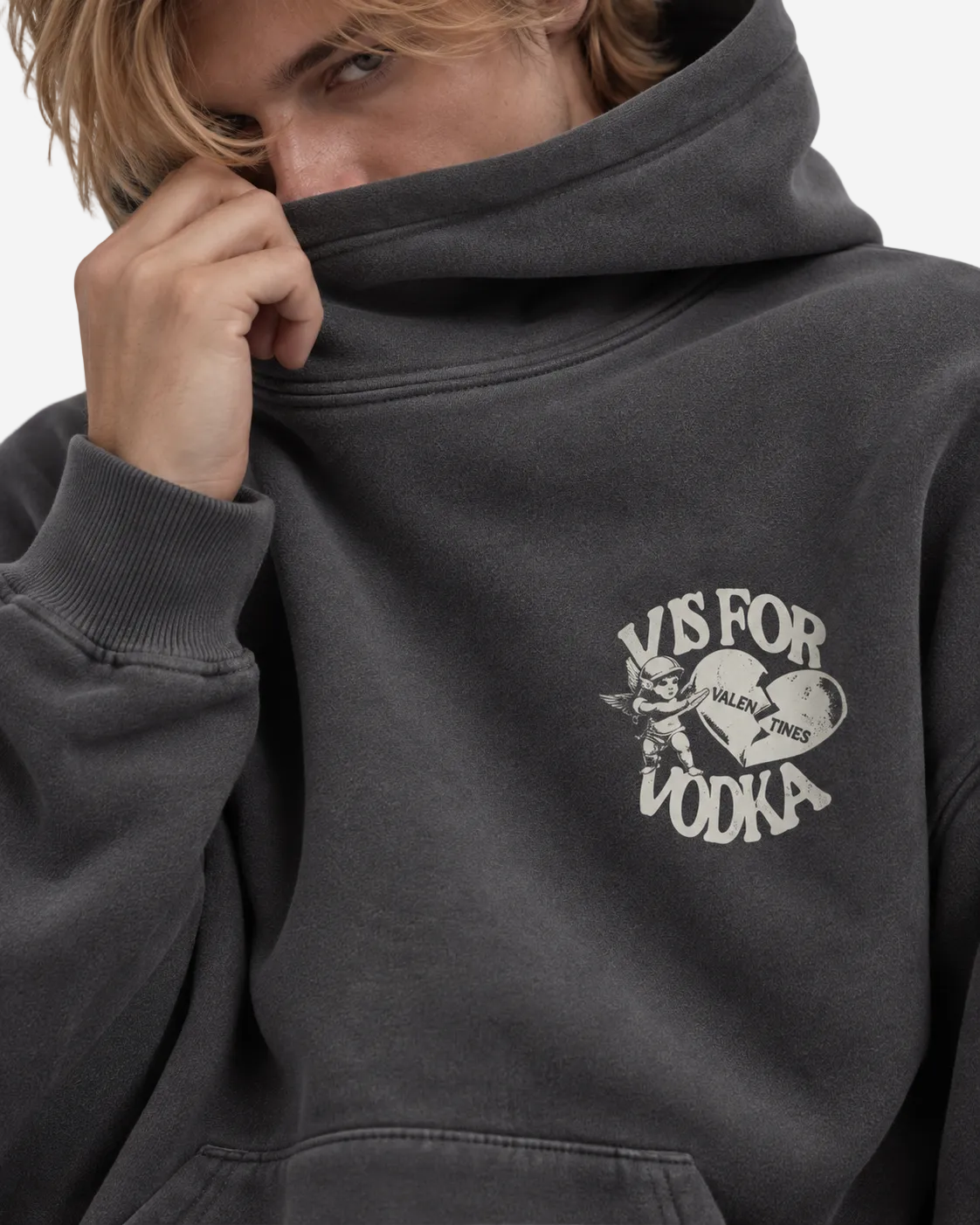 "V for Vodka" hoodie