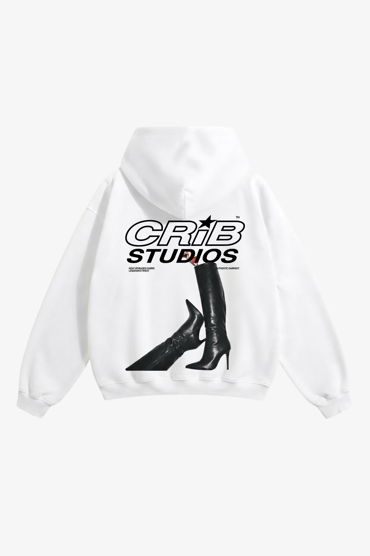 "Crib high heels" hoodie