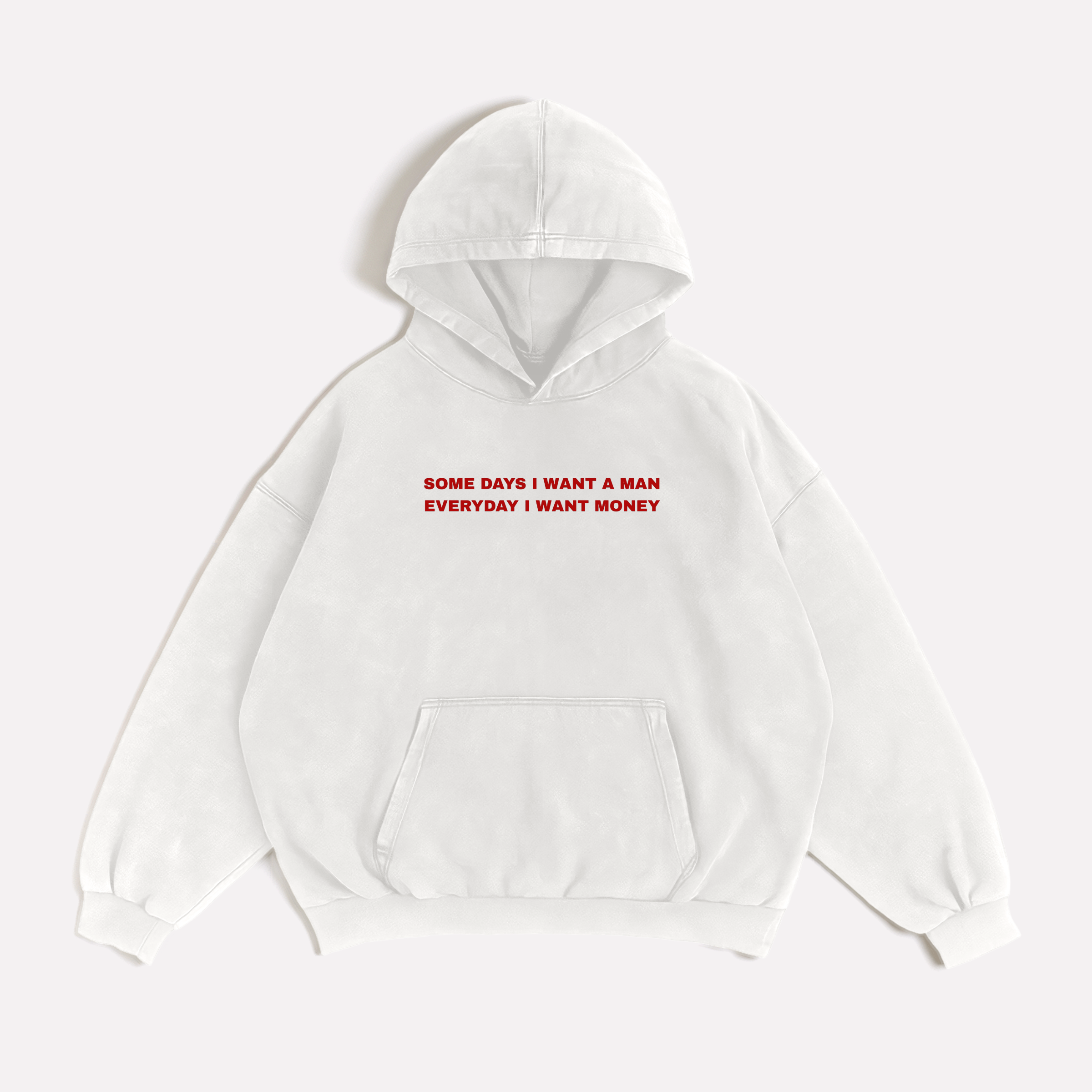 "I want money" hoodie
