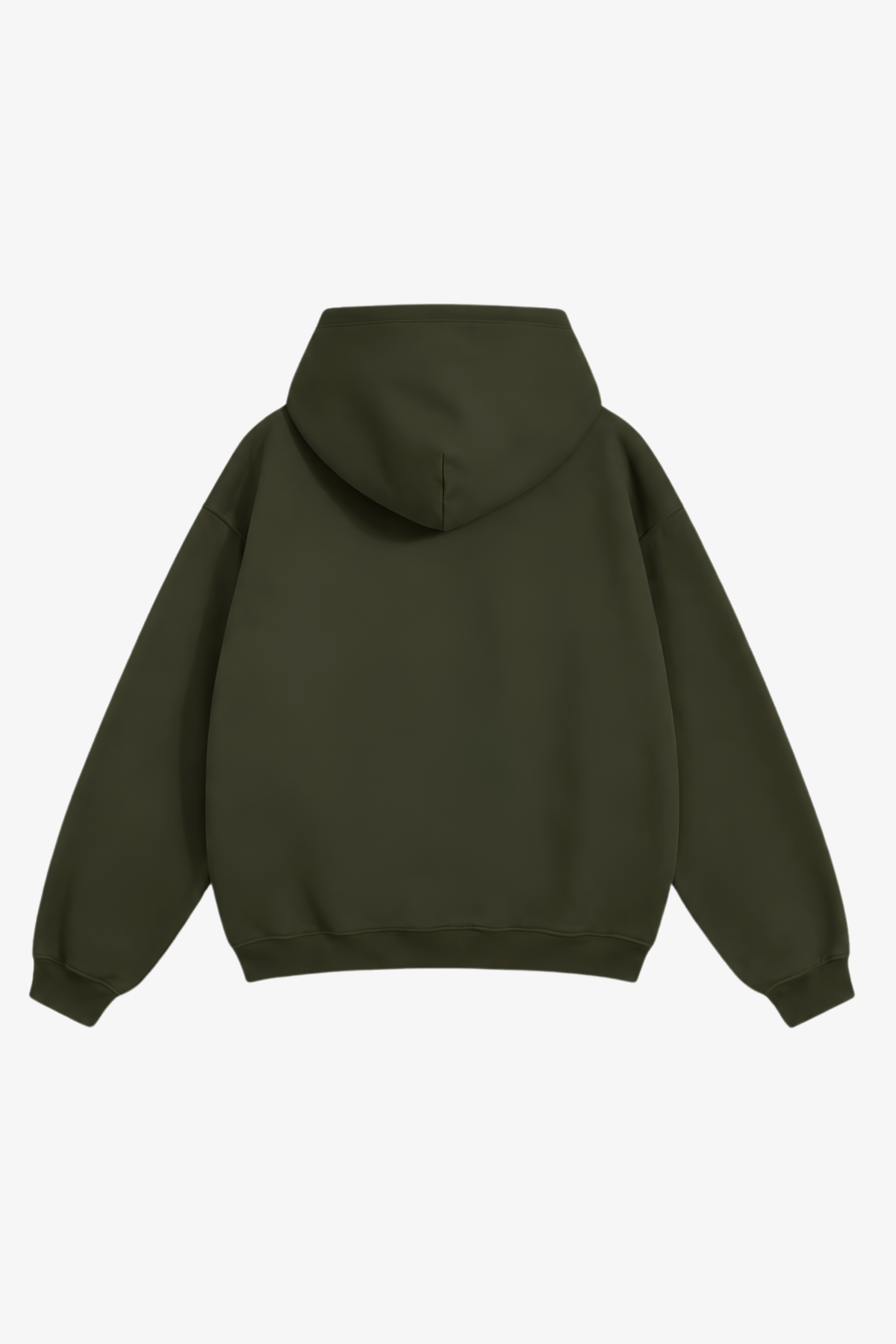 "Basic olive" hoodie