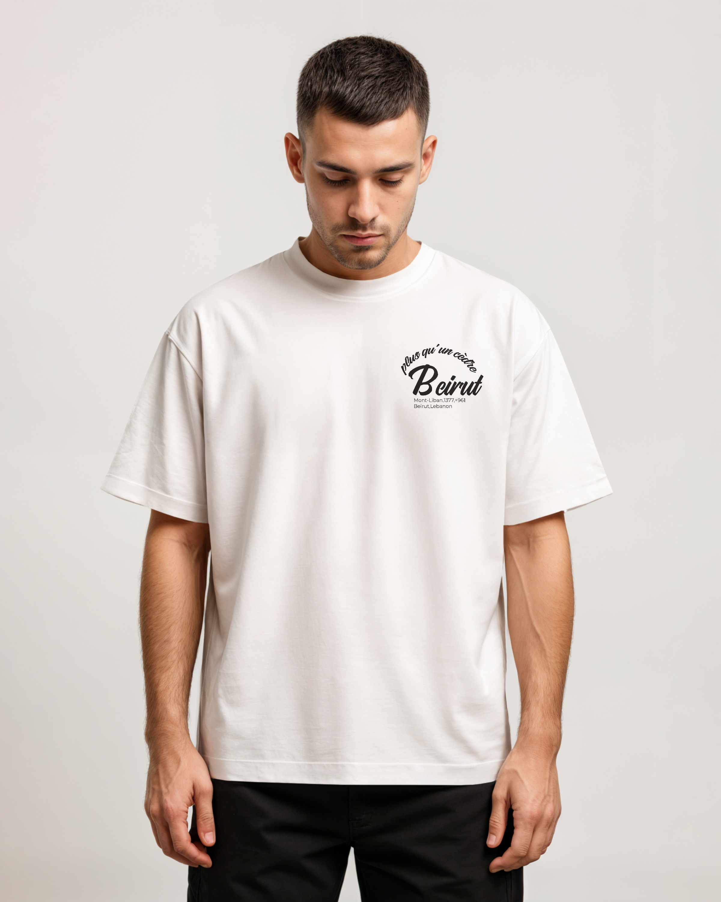 "Plus qu'un cèdre" t-shirt