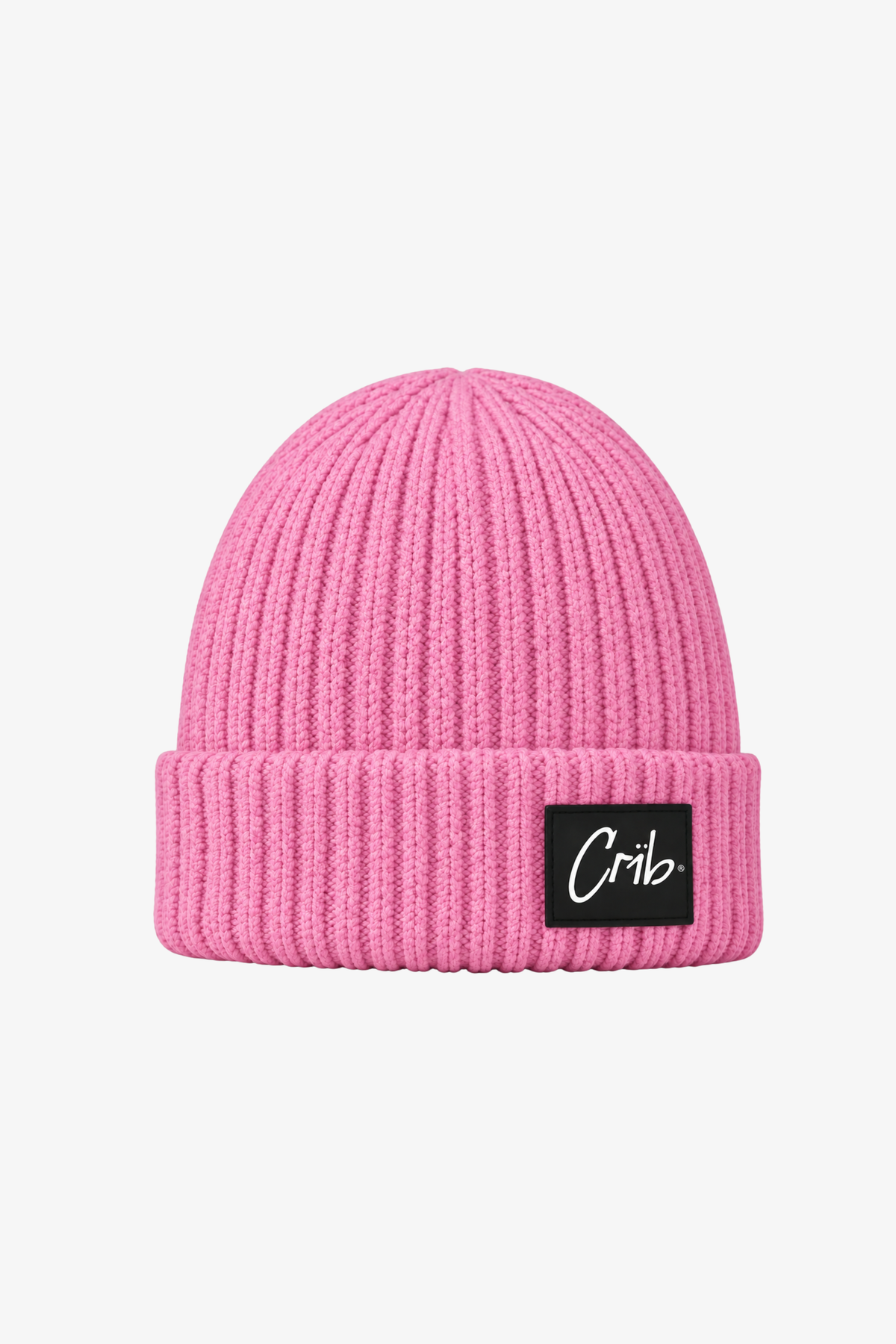 "Knit beanie" light pink