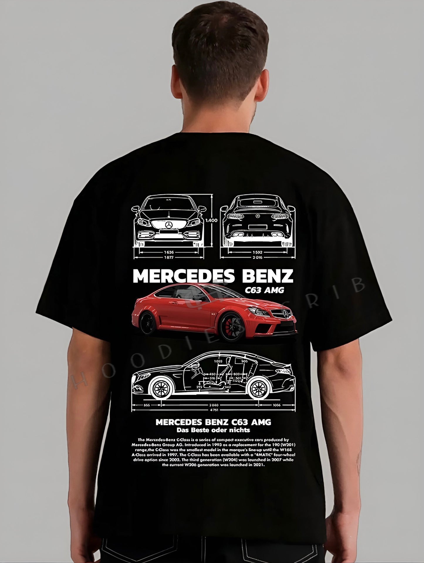 "Mercedes C63 AMG" t-shirt