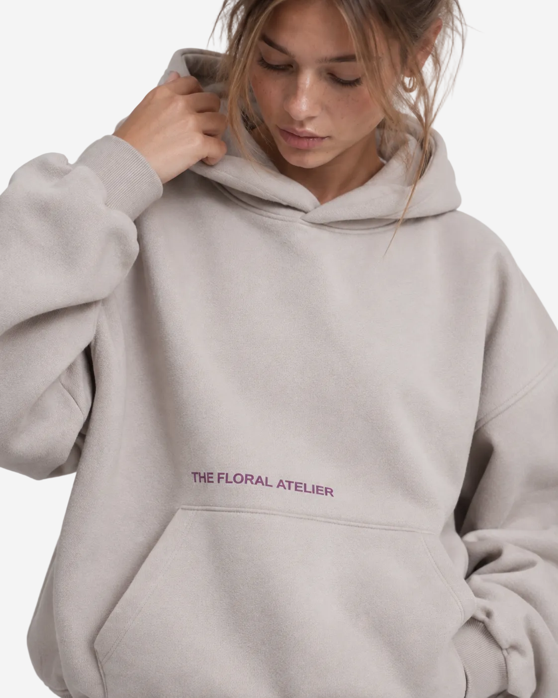 "Floral atelier" hoodie