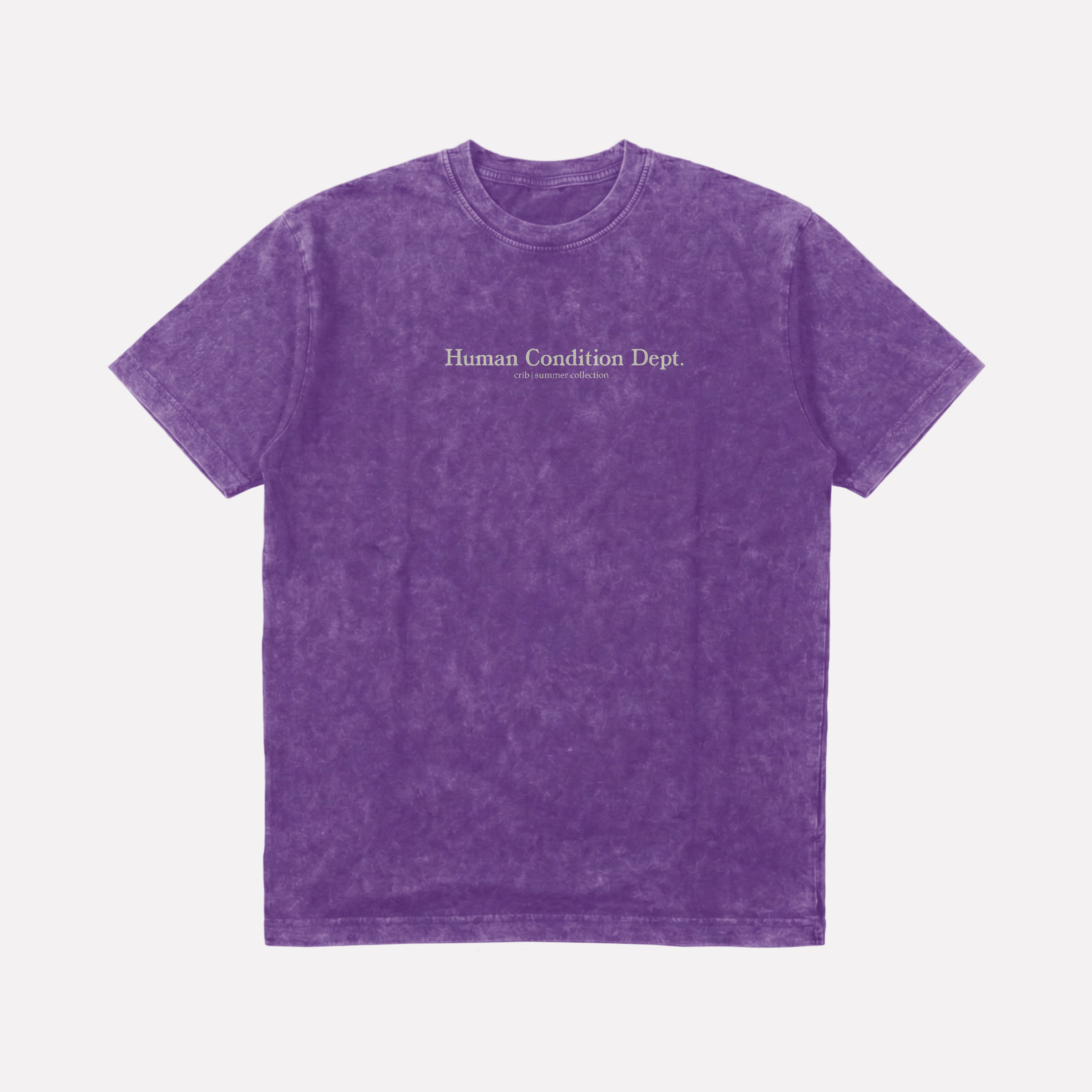 "Human Condition" Acid-Washed t-shirt