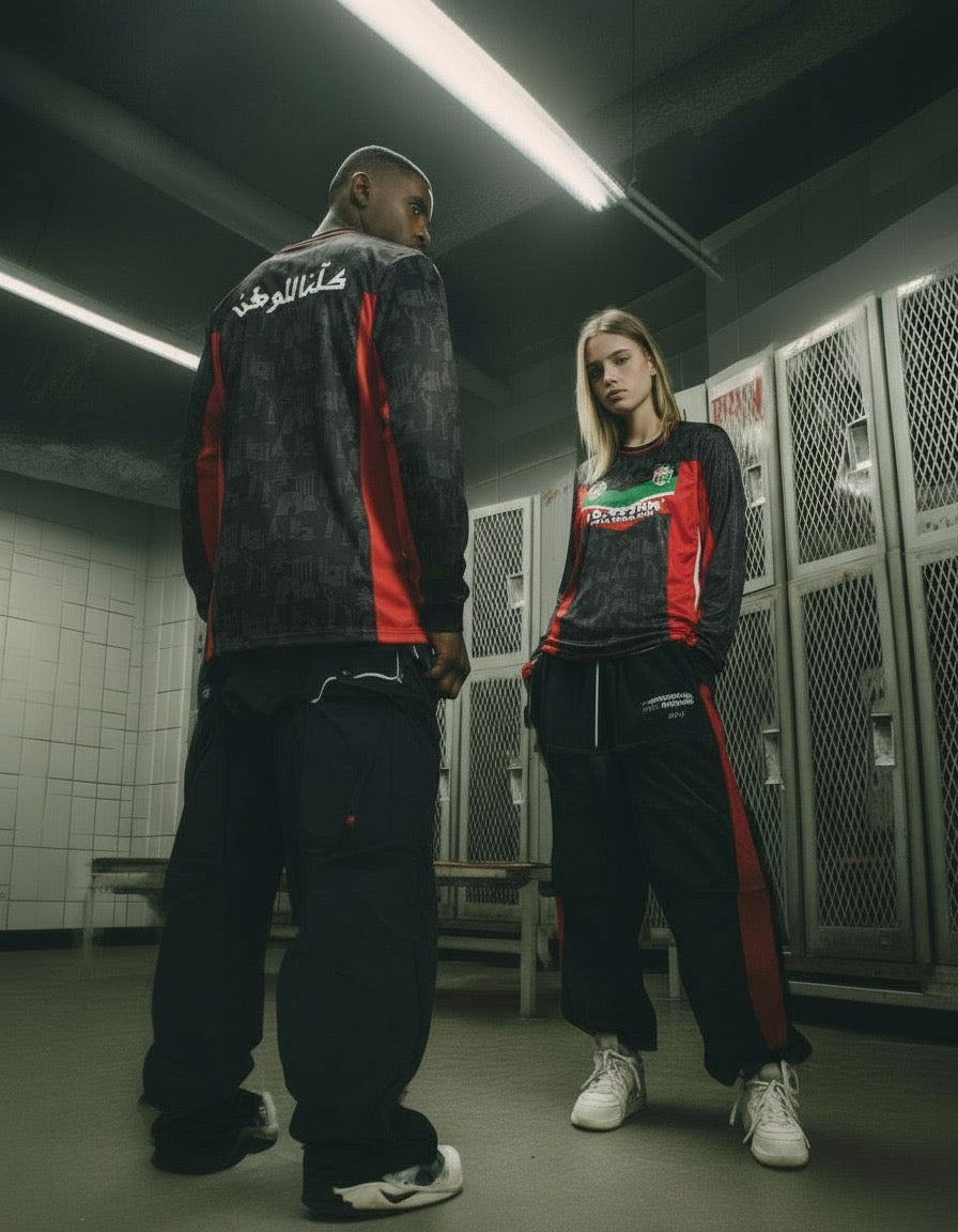 "Lebanese Unity" long-sleeve jersey black