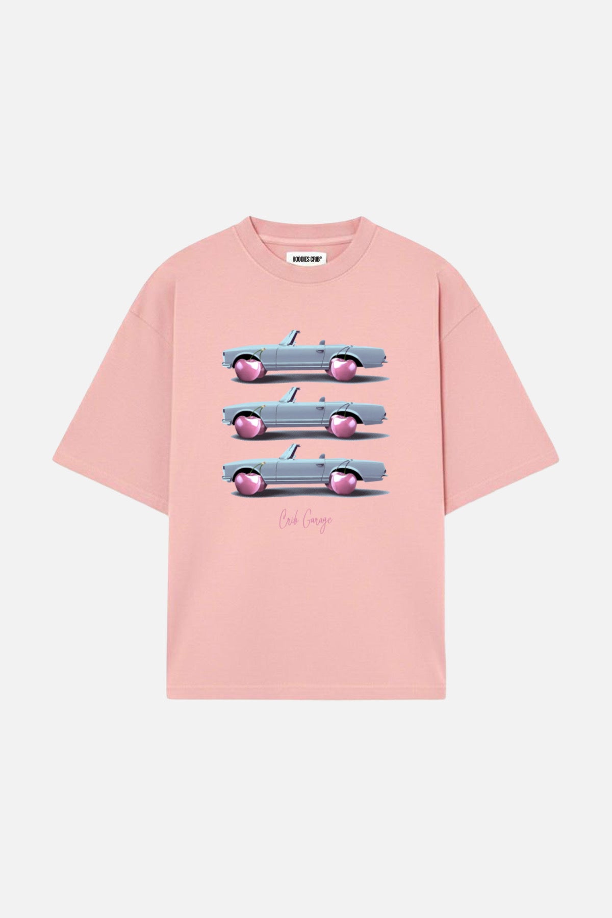"Cherry Car Crib Garage" t-shirt