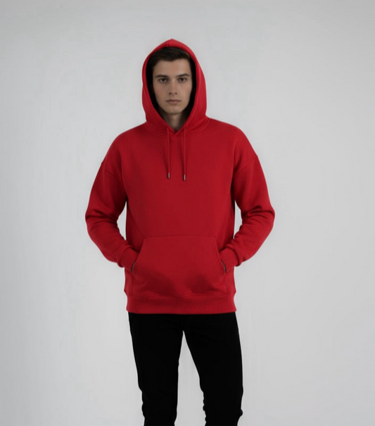 "Unisex Basic Red" hoodie