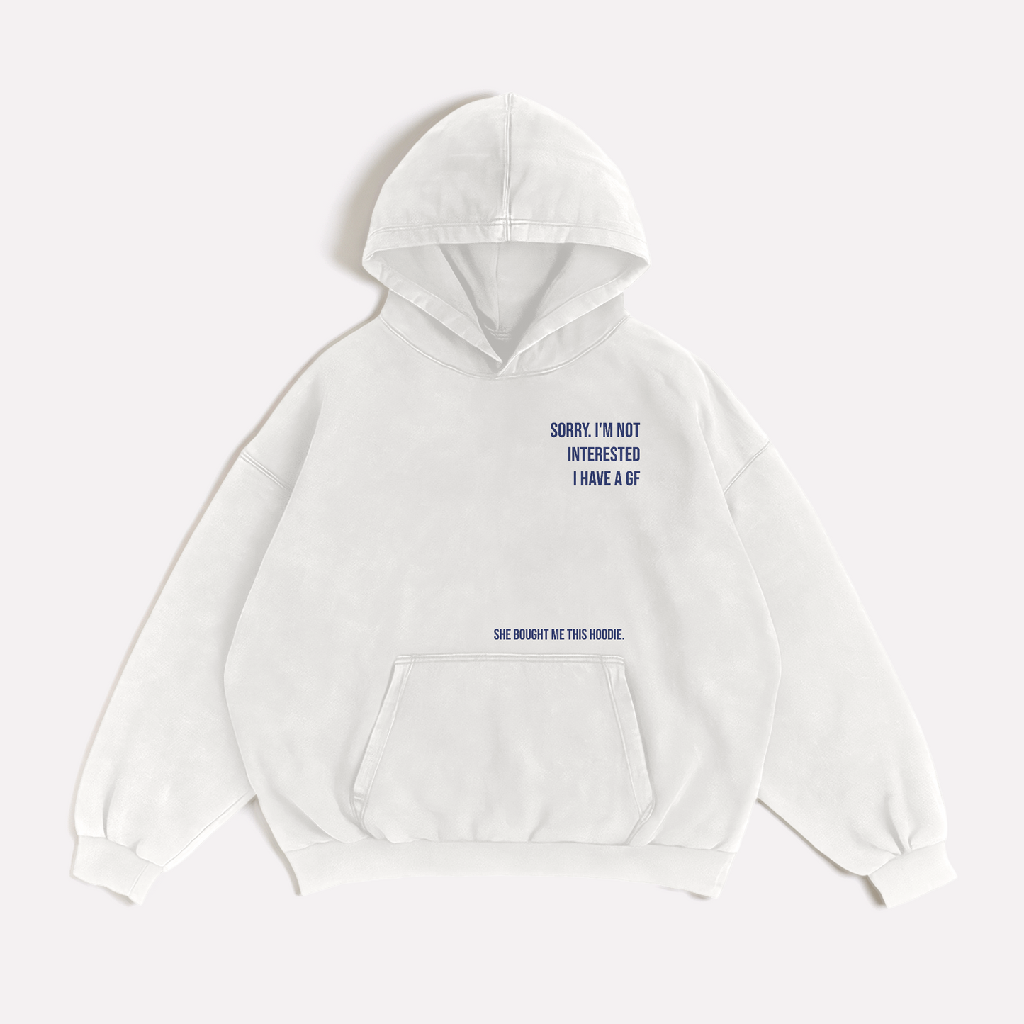 "Allergic to Girls" hoodie